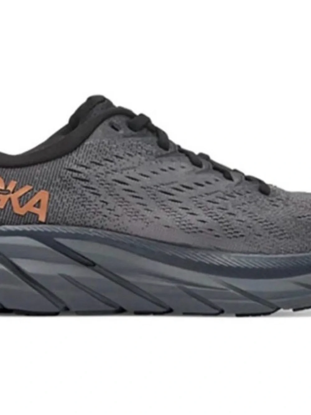 HOKA Clifton 8 Running Shoes | Women’s Size 8B | Anthracite/Copper